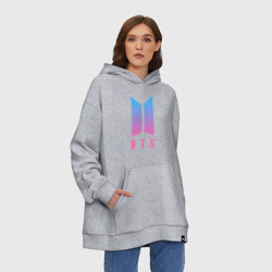 Худи SuperOversize хлопок BTS V - фото 2