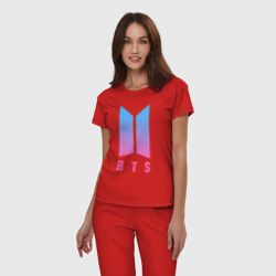 Женская пижама хлопок BTS V - фото 2