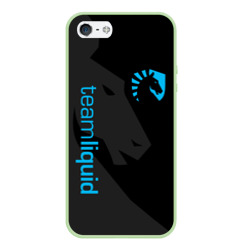 Чехол для iPhone 5/5S матовый Team liquid Тим ликвид