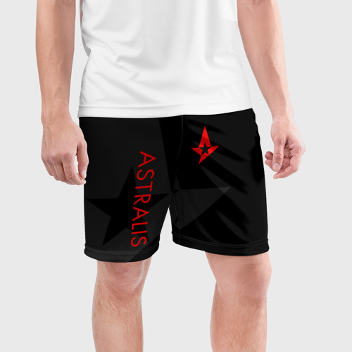 Мужские шорты спортивные Astralis Астралис, цвет 3D печать - фото 3