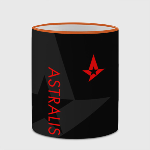 Кружка с полной запечаткой Astralis Астралис, цвет Кант оранжевый - фото 4