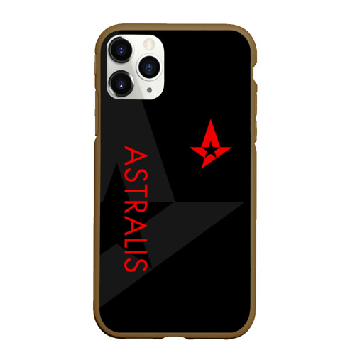 Чехол для iPhone 11 Pro Max матовый Astralis Астралис, цвет коричневый