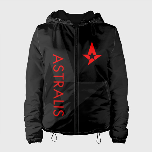 Женская куртка 3D Astralis Астралис, цвет черный