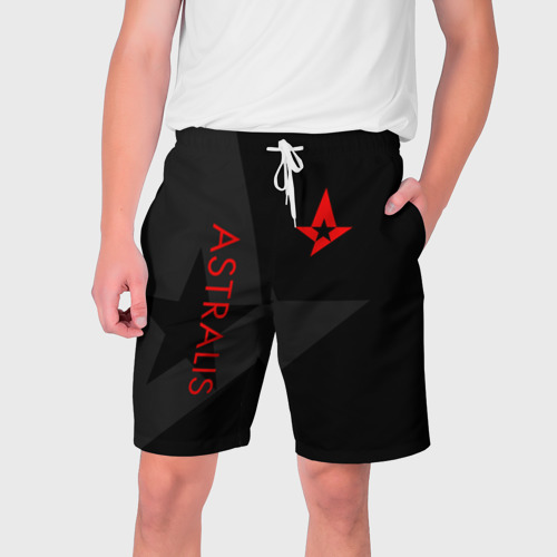 Мужские шорты 3D с принтом ASTRALIS | АСТРАЛИС, вид спереди #2