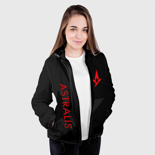 Женская куртка 3D Astralis Астралис, цвет черный - фото 4