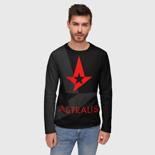 Мужской лонгслив 3D ASTRALIS | АСТРАЛИС, цвет 3D печать - фото 3