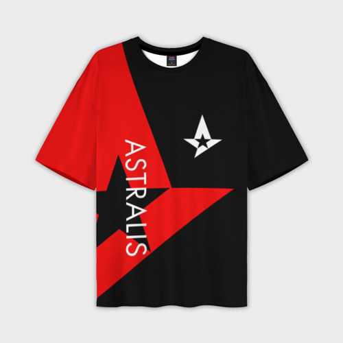 Мужская футболка oversize 3D Astralis, цвет 3D печать