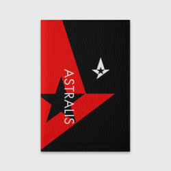 Обложка для паспорта матовая кожа Astralis