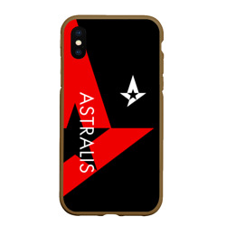 Чехол для iPhone XS Max матовый Astralis