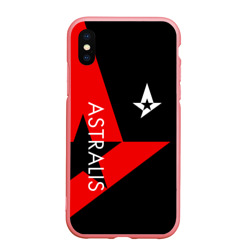 Чехол для iPhone XS Max матовый Astralis