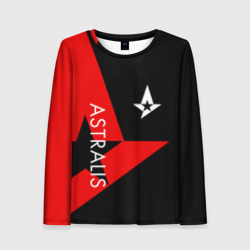 Женский лонгслив 3D Astralis