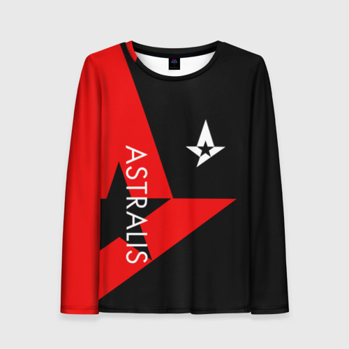 Женский лонгслив 3D Astralis, цвет 3D печать