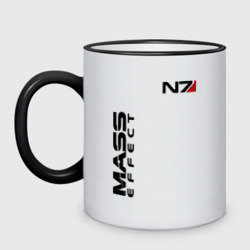 Кружка двухцветная Mass Effect