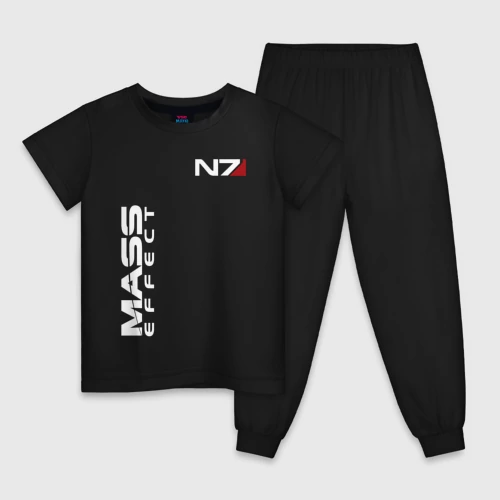Детская пижама хлопок Mass Effect N7 Масс эффект Н7