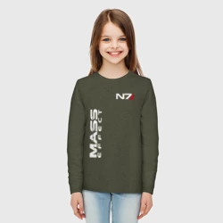 Детский лонгслив хлопок Mass Effect N7 Масс эффект Н7 - фото 2