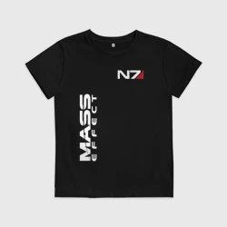 Детская футболка хлопок Mass Effect N7 Масс эффект Н7