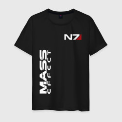 Мужская футболка хлопок Mass Effect N7 Масс эффект Н7