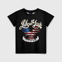 Детская футболка 3D New York, state of mind