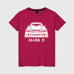 Женская футболка хлопок Toyota Mark2 JZX100