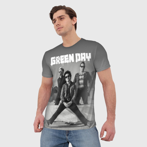 Мужская футболка 3D Green Day - фото 3