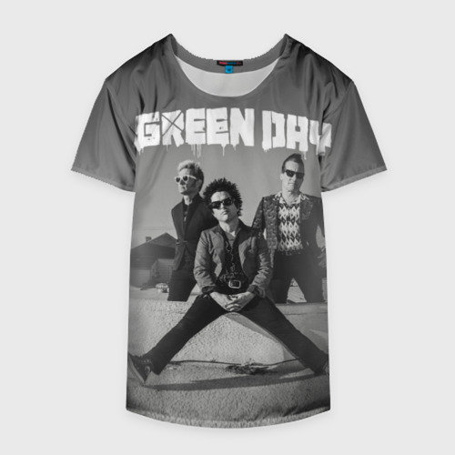 Накидка на куртку 3D Green Day, цвет 3D печать - фото 4