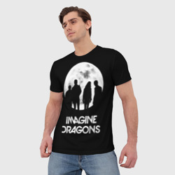 Мужская футболка 3D Imagine Dragons - фото 2