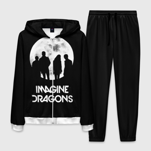 Мужской костюм 3D Imagine Dragons, цвет белый