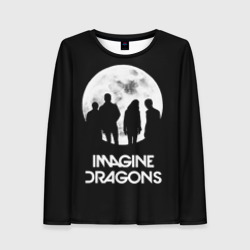 Женский лонгслив 3D Imagine Dragons