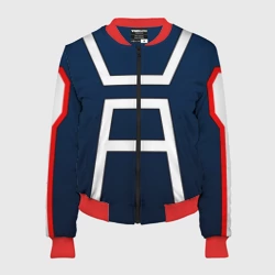 Женский бомбер 3D Моя геройская академия - костюм