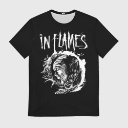 Мужская футболка 3D In Flames