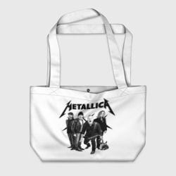 Пляжная сумка 3D Metallica