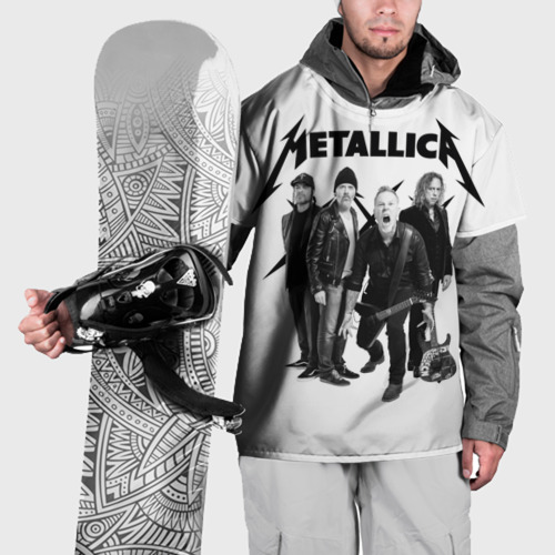 Накидка на куртку 3D Metallica, цвет 3D печать