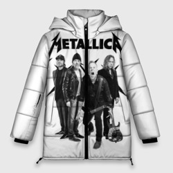 Женская зимняя куртка Oversize Metallica