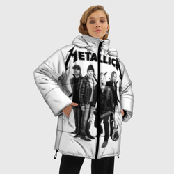 Женская зимняя куртка Oversize Metallica - фото 2