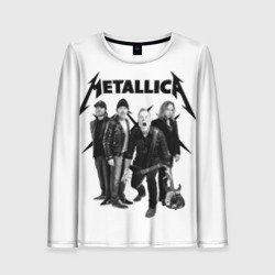 Женский лонгслив 3D Metallica