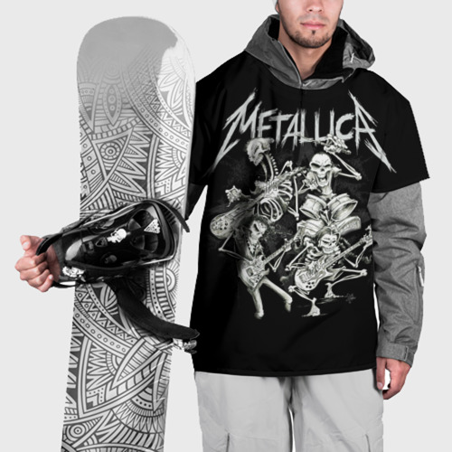 Накидка на куртку 3D Metallica, цвет 3D печать