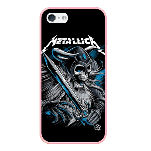 Чехол для iPhone 5/5S матовый Metallica