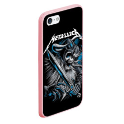 Чехол для iPhone 5/5S матовый Metallica - фото 2