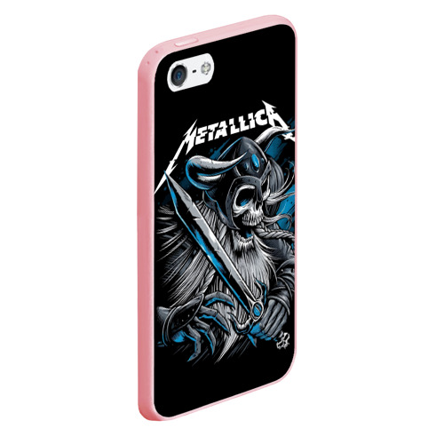 Чехол для iPhone 5/5S матовый Metallica - фото 3