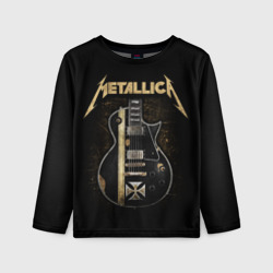 Детский лонгслив 3D Metallica