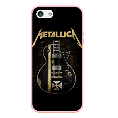 Чехол для iPhone 5/5S матовый Metallica