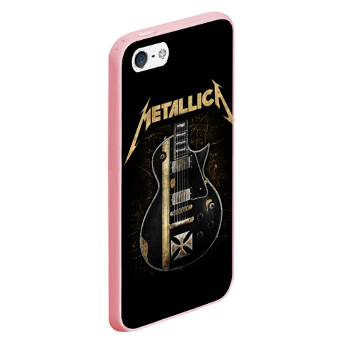 Чехол для iPhone 5/5S матовый Metallica - фото 3