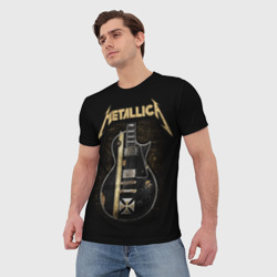 Мужская футболка 3D Metallica - фото 2
