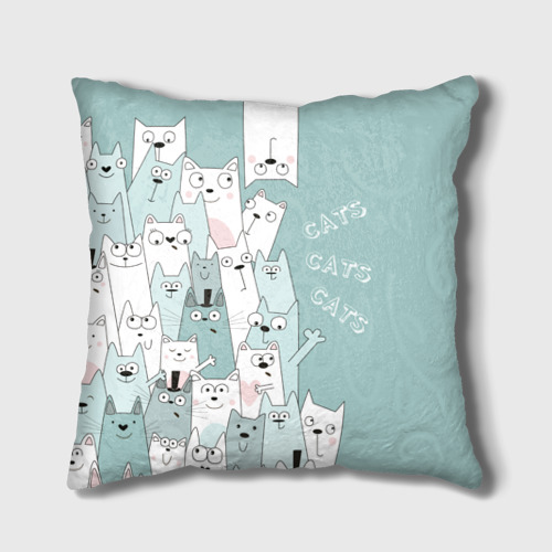 Подушка 3D Cats Фото 01 Подушка 3D Cats Фото 01