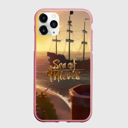 Чехол для iPhone 11 Pro матовый Sea of Thieves