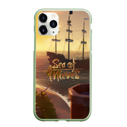 Чехол для iPhone 11 Pro матовый Sea of Thieves