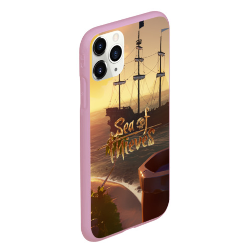 Чехол для iPhone 11 Pro Max матовый Sea of Thieves, цвет розовый - фото 3