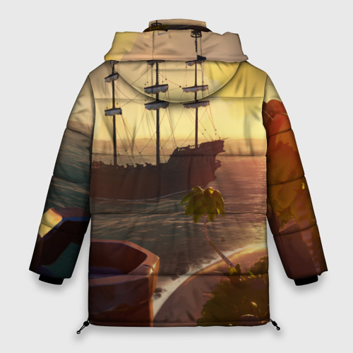 Женская зимняя куртка Oversize Sea of Thieves, цвет красный - фото 2