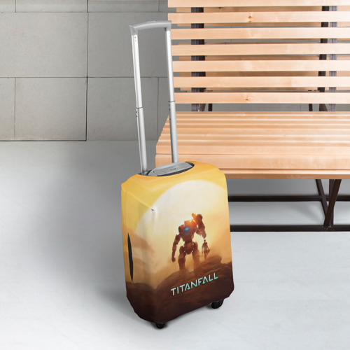 Чехол для чемодана 3D Titanfall, цвет 3D печать - фото 3