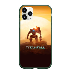 Чехол для iPhone 11 Pro Max матовый Titanfall